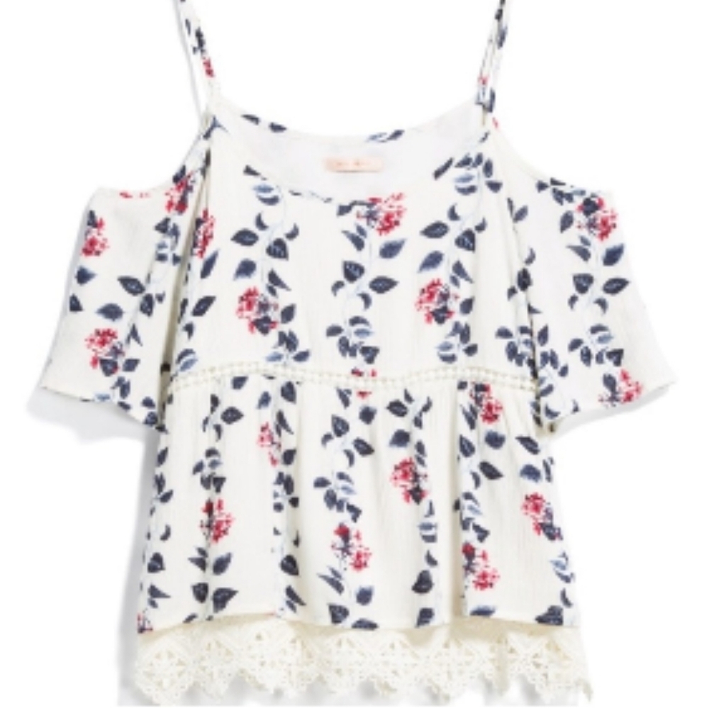Stitch Fix NWT Skies are Blue Langlock Top Size S
